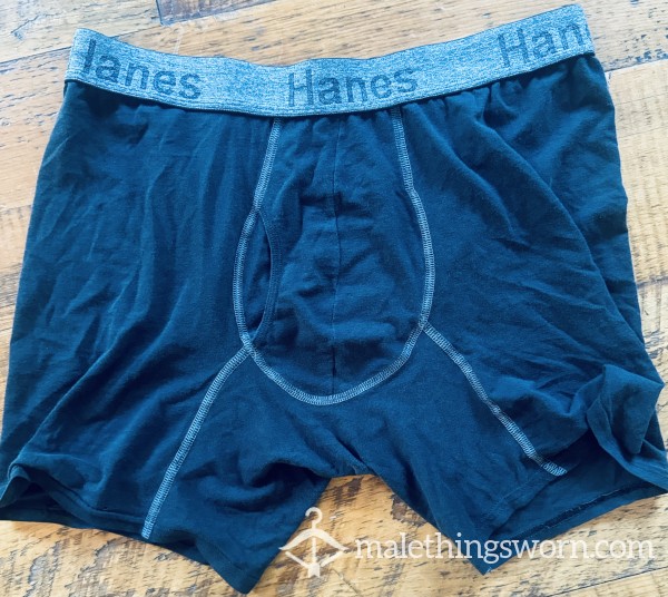 2Days In Gym S**y Hanes Well-Worn Gym Unders (L)