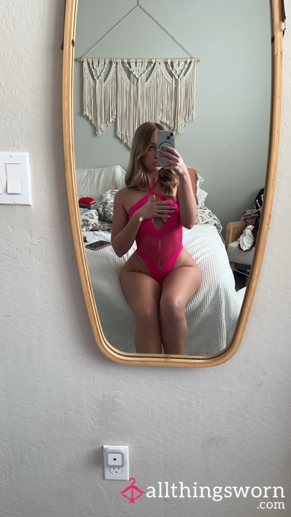 S**y Hot Pink Body Suit