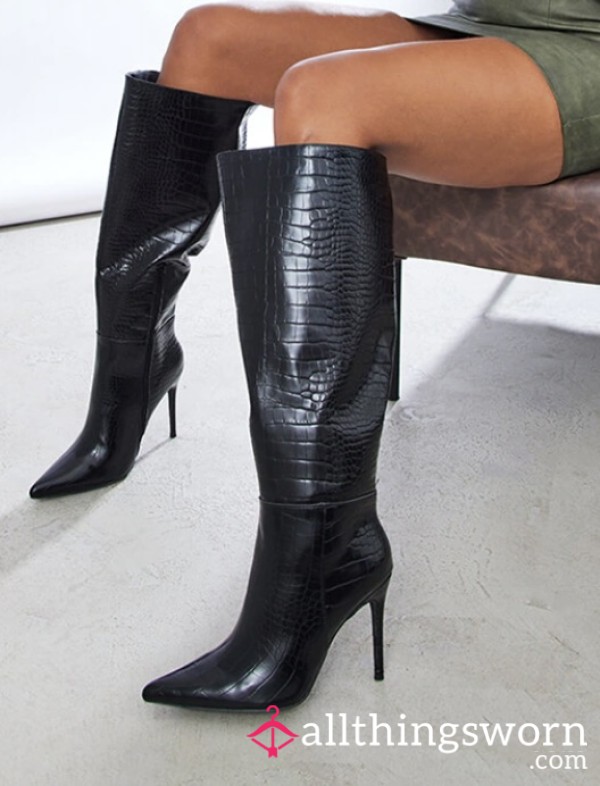 S**y Knee High Boots