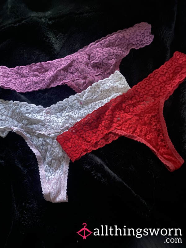 S**y Lace Thongs