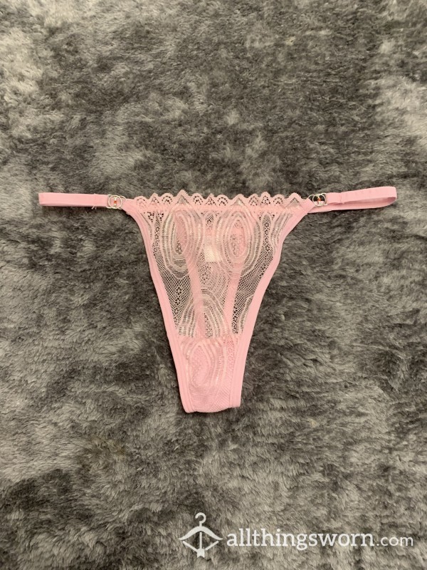 S**y Lacy Thong (Pink)