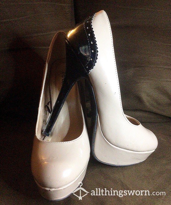 S**y Patent Leather High Heels