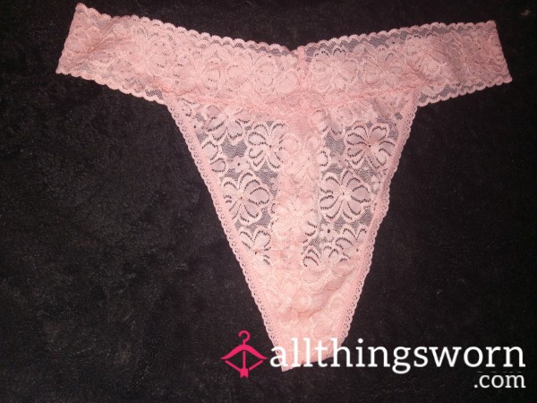 S**y Pink Thongs