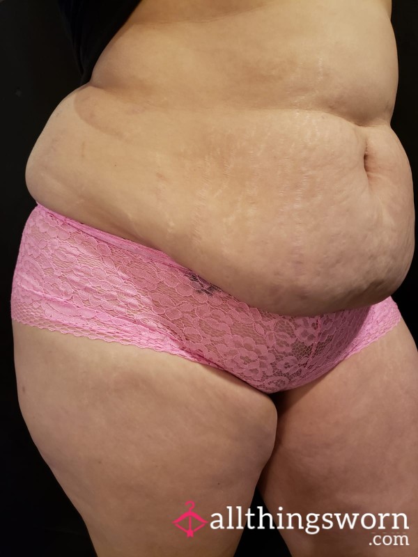 S**y Pink Lace V.S Panties