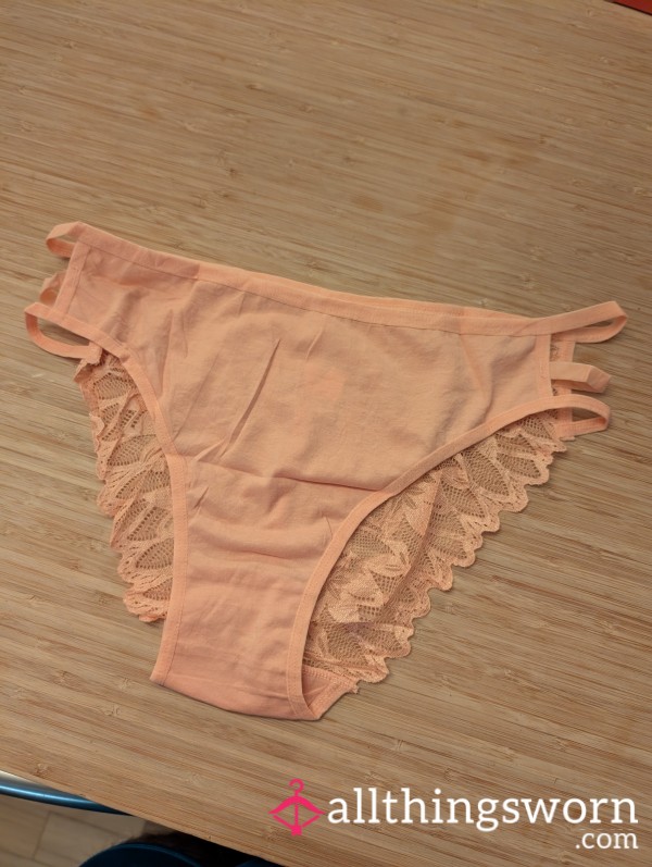 S**y Pink Lace/cotton Panties