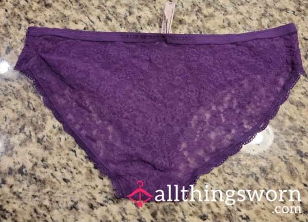 S**y  Purple Victoria Secret Panties