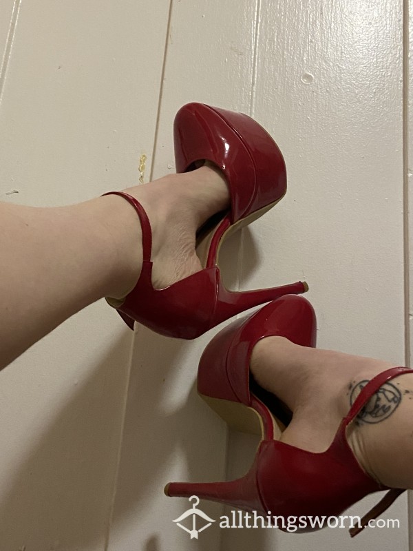 S**y Red 6in Heels