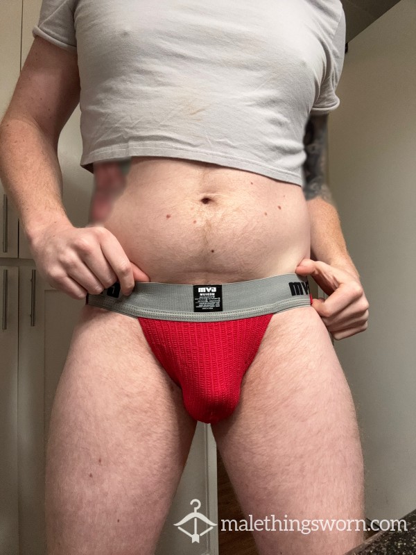 S**y Red Jockstrap