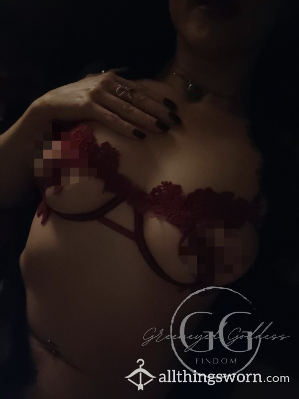 S**y Red Lace Lingerie