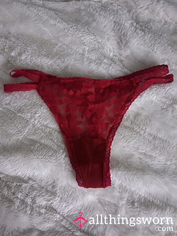 S**y Red Lace Panties