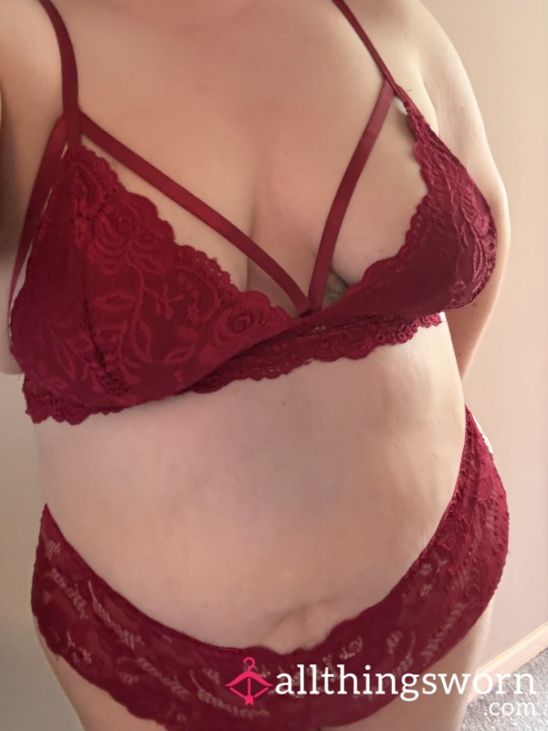 S**y Red Lingerie