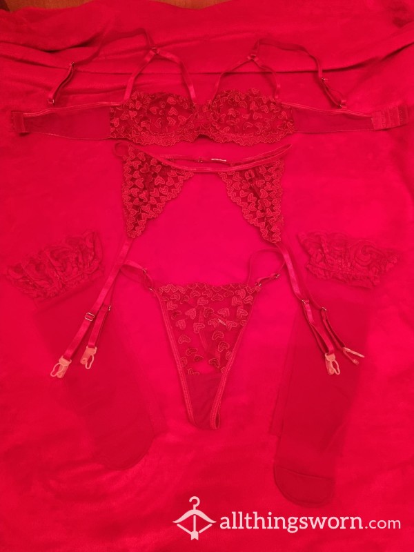 S**y Red Lingerie