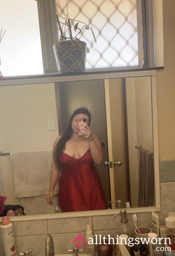 S**y Red Nightie