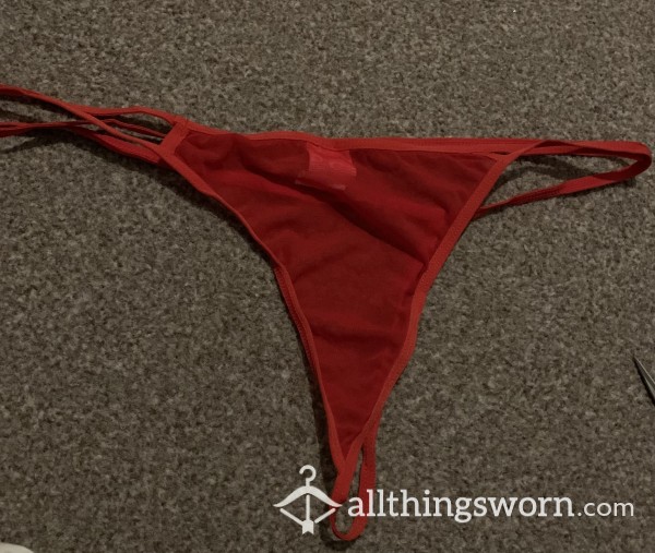 S**y Red Thong