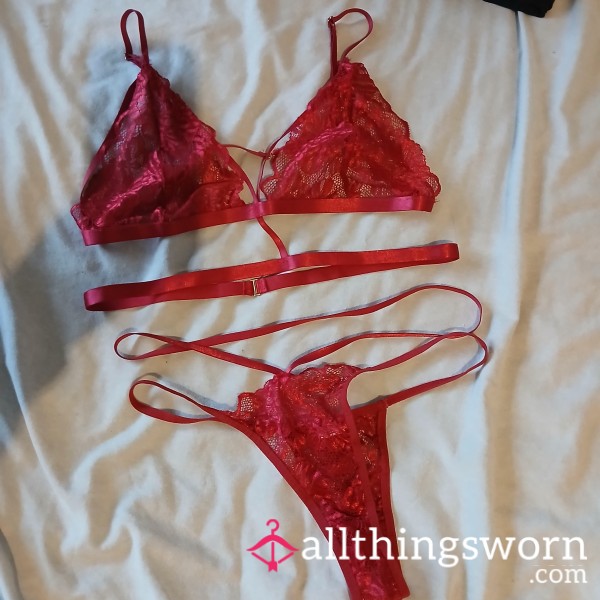 S**y, Red, Used Lingerie