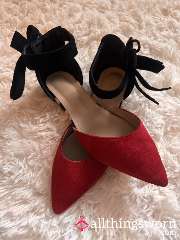 S**y Red, Velvet Flats