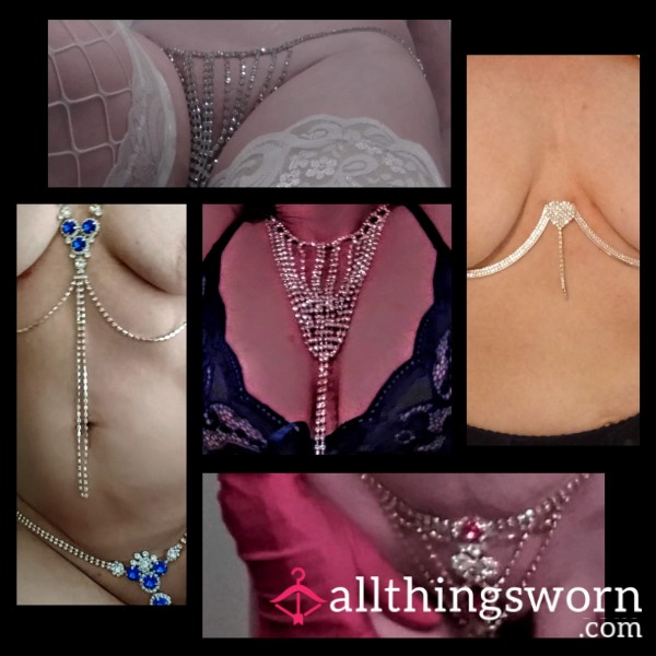 S**y Rhinestone G-strings & Bras Available For Customs