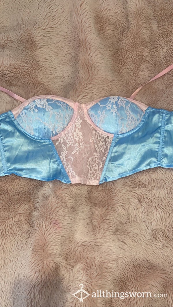 S**y Ripped Corset Bra Top - Used