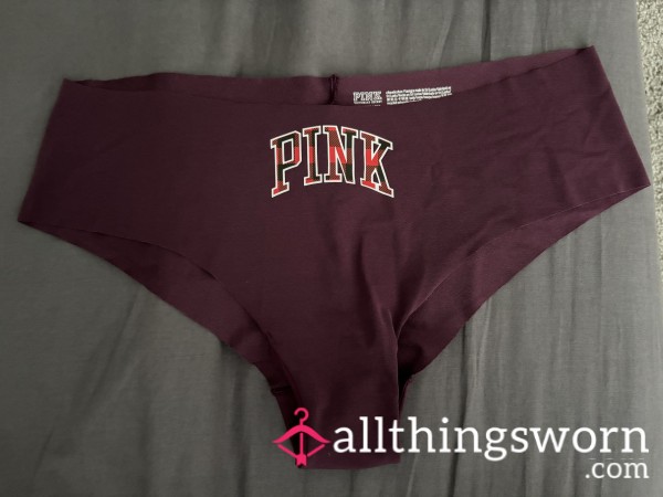 S**y Seamless Deep Red Hipster Panties | Brand: PINK | Size XXL