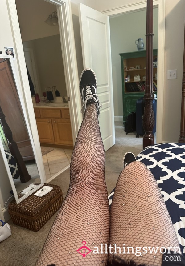 S**y Sequined Pantyhose