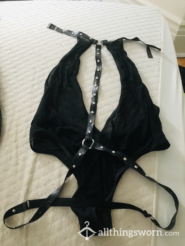 S**y Sheer Black Body Suit