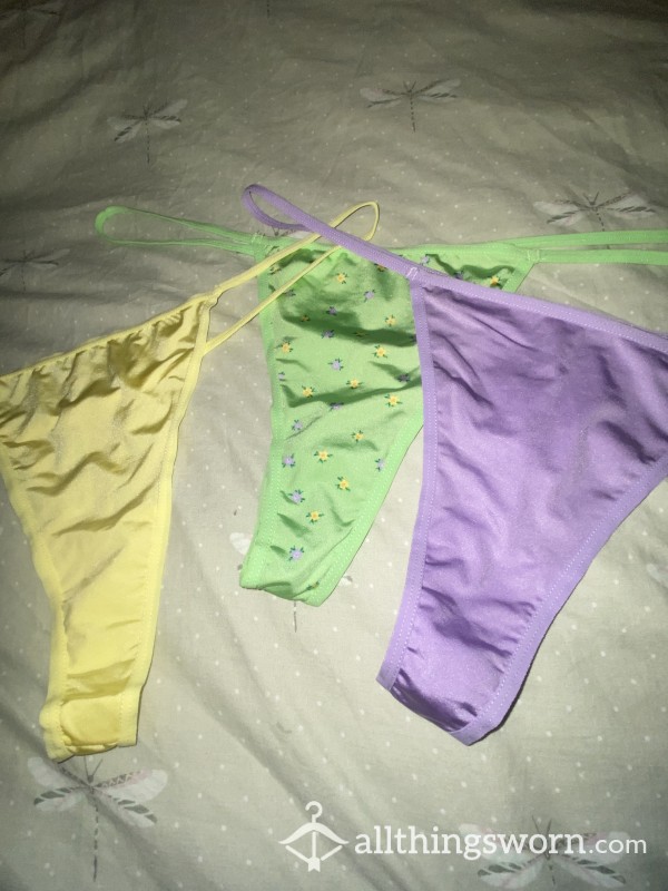 S**y Silk Thongs