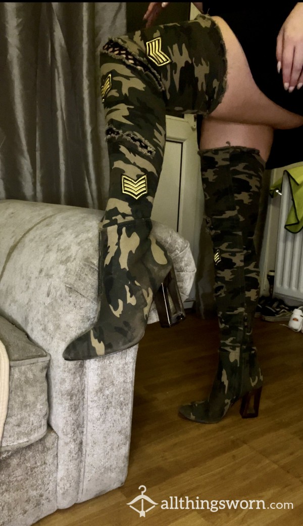 S**y Soldier Boots