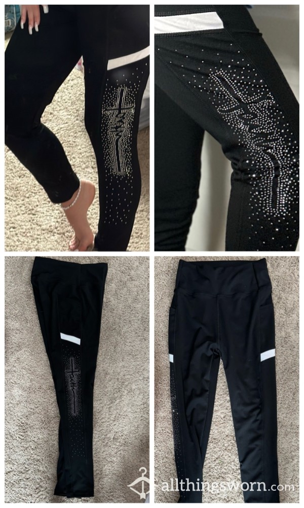 S**y Sparkly/rhinestone Leggings✨