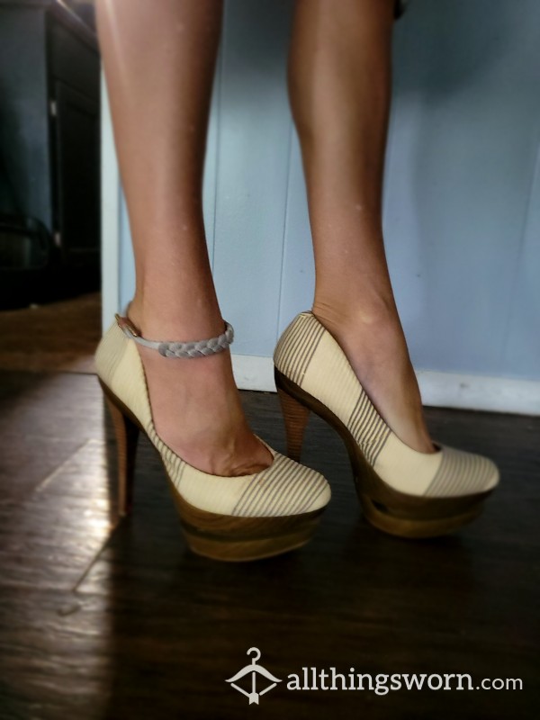 S**y Stacked Jessica Simpson Heels