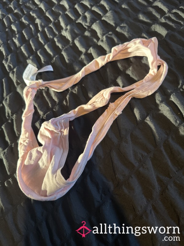 S**y Thong Worn For A Run