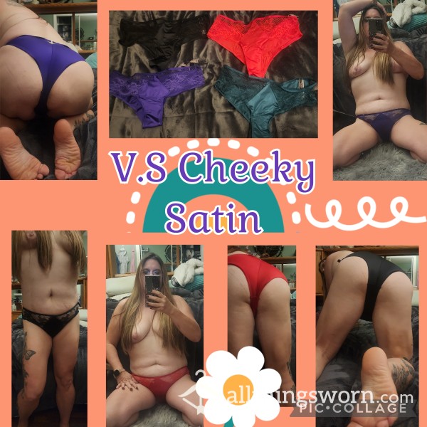 S**y V.S Satin Cheeky Plus Pics And Vid