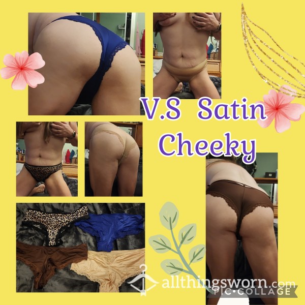 S**y V.S Satin Cheeky Plus Pics And Vid