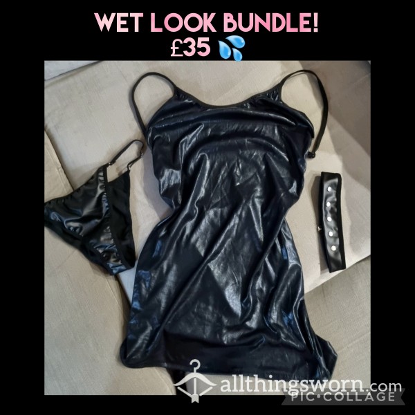 🖤 🔥 S**y, Wet Look Bundle! 🔥🖤