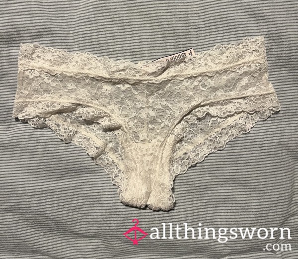 S**y White Lace Panties