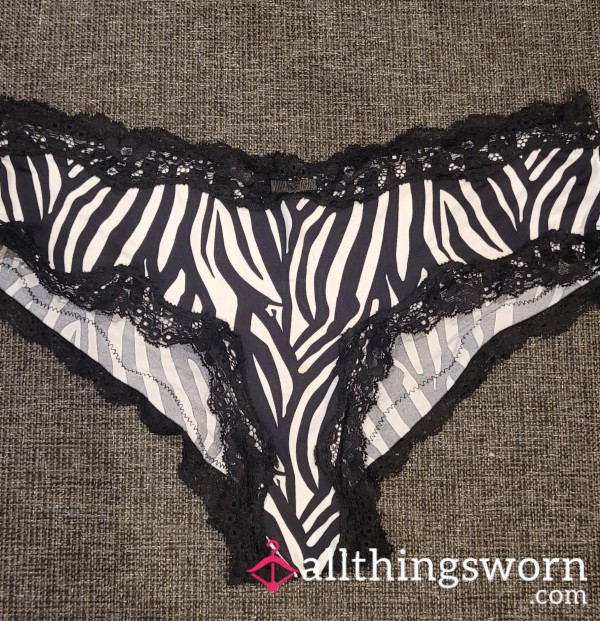 S**y Zebra Print Panties