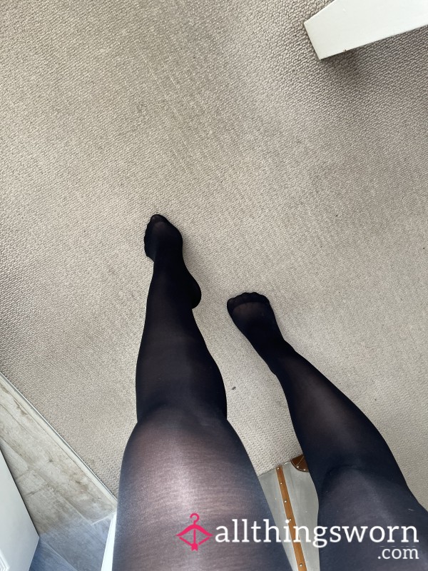 Sheer Black Tights