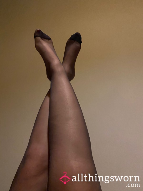 Sheer Black Wispy Pantyhose (tights)