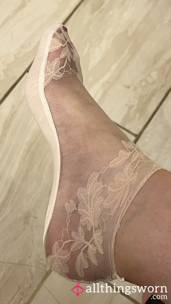 Sheer Lace Socks