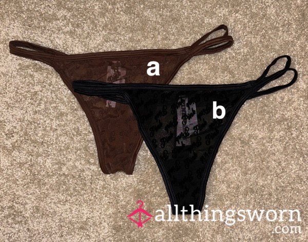 Sheer VS Thongs