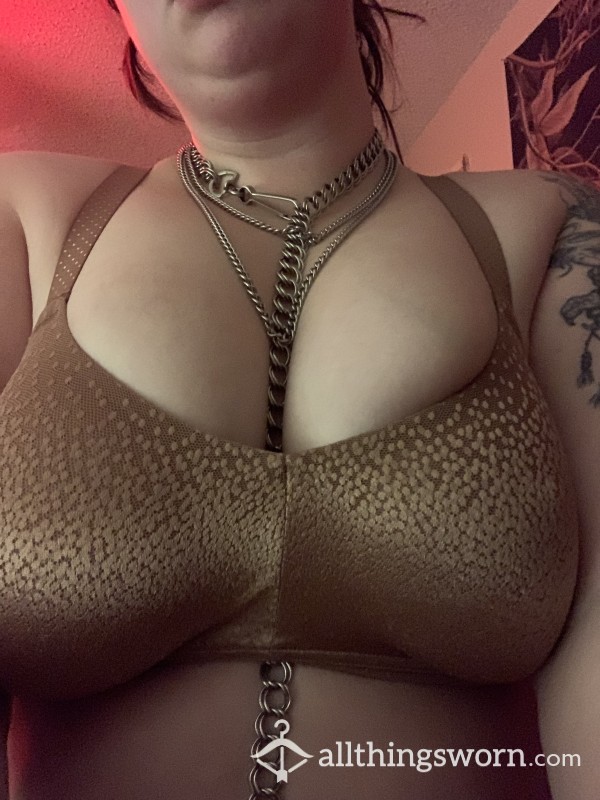 Shiny Gold Bralette