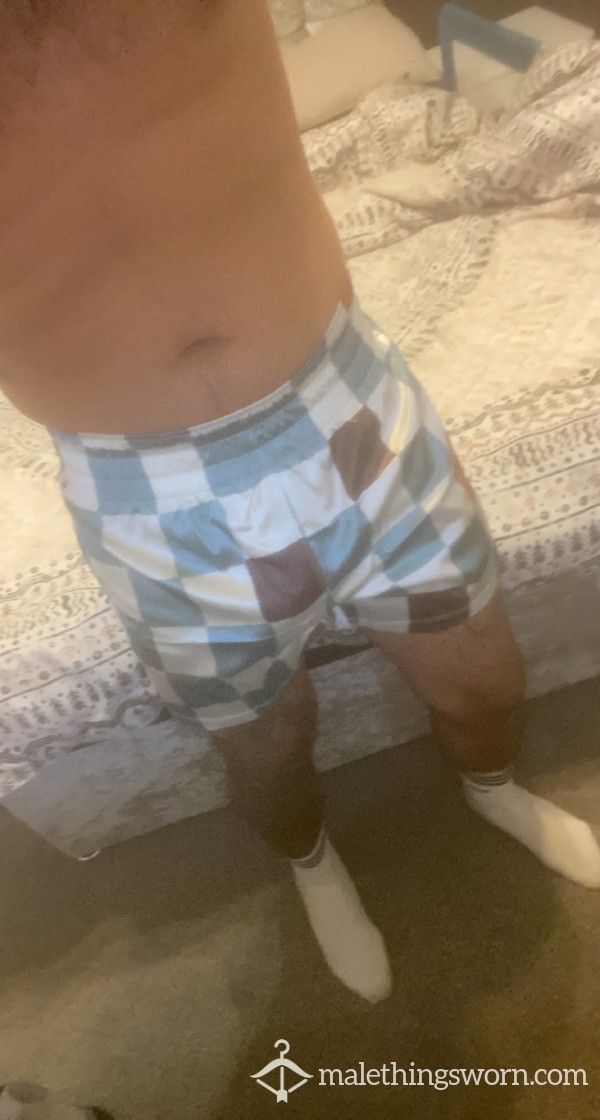 Shiny Visible C*ck Sport Shorts