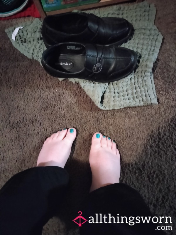 Shoe Removal After A Long Day