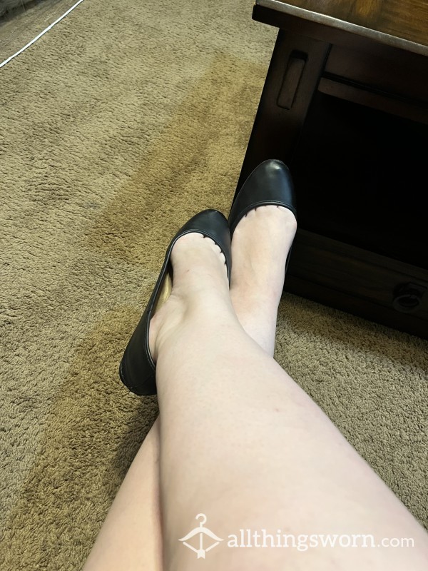 Shoeplay (black Flats)