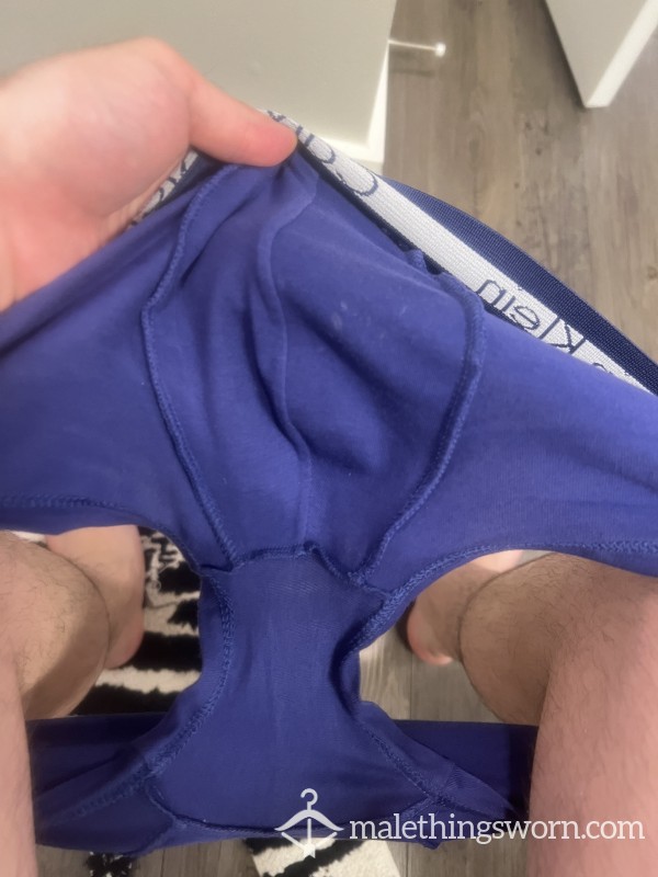 Short Blue Calvin’s