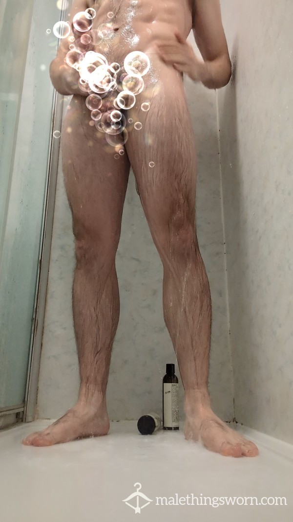 Shower Wank. What Should I Do With My C*m Next Time?