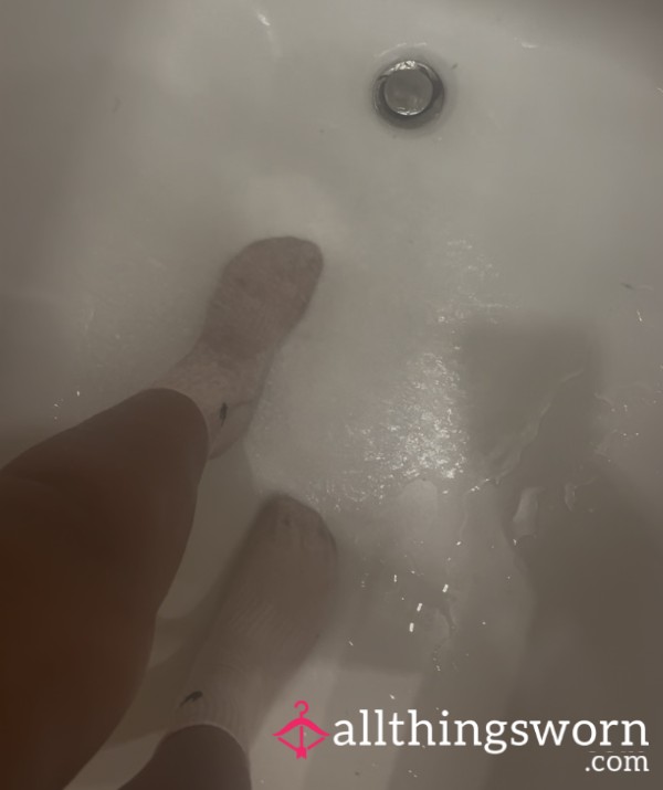 Showering In My Socks