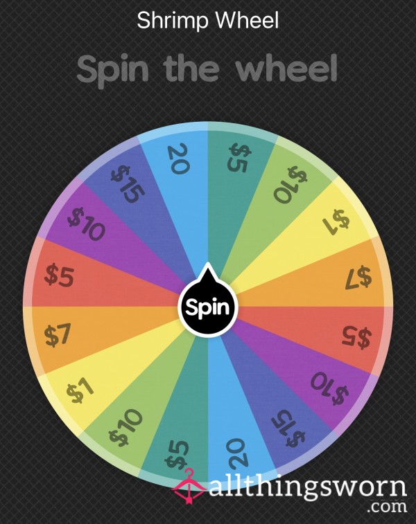 Shrimp Tax 🍤 Spin The Wheel Style