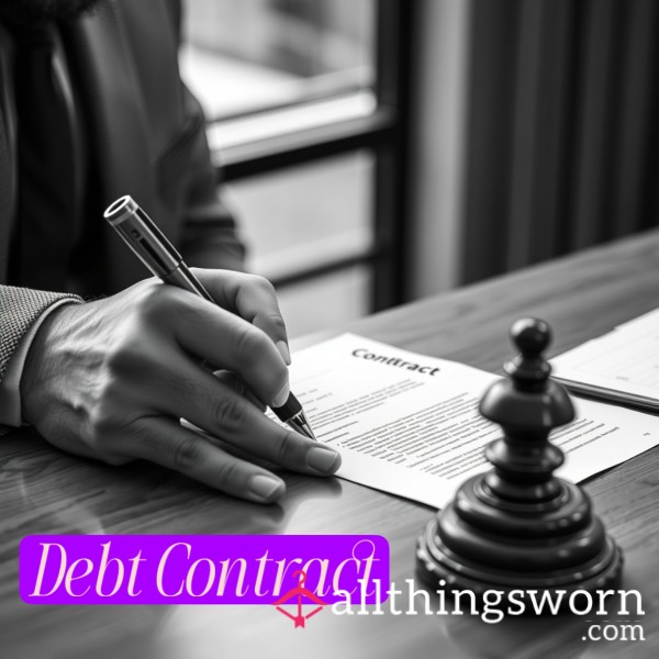 Sign On The Dotted Line-Debt Contract