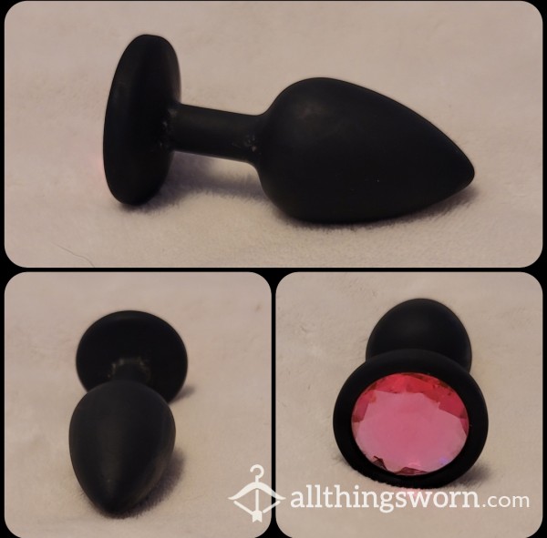 Silicone Pink Gem Bu*t Plug