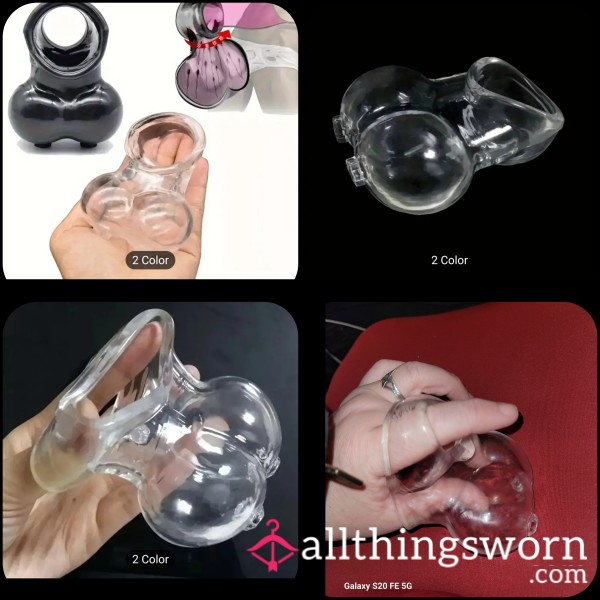 Silicone Scrotal (balls) Squeeze Cage